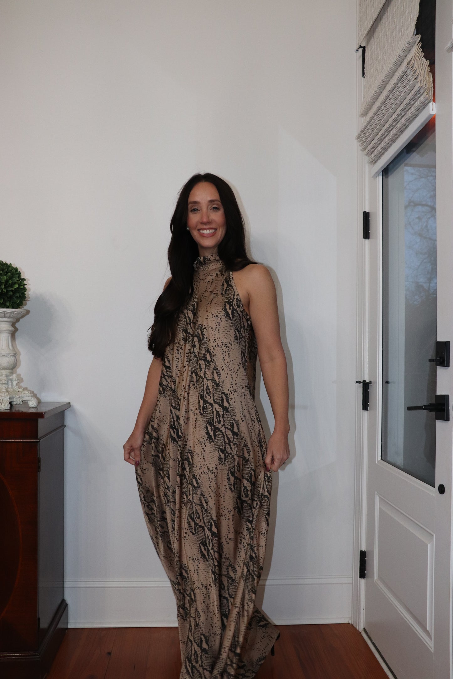 Python Maxi Dress