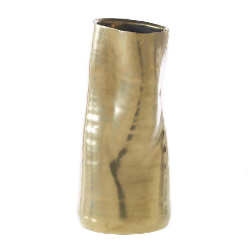 Gold Tegan Vase 4.25x9