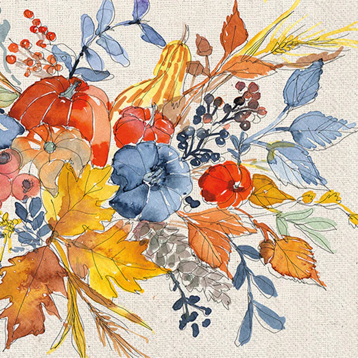 Cocktail Napkins Fall Flair