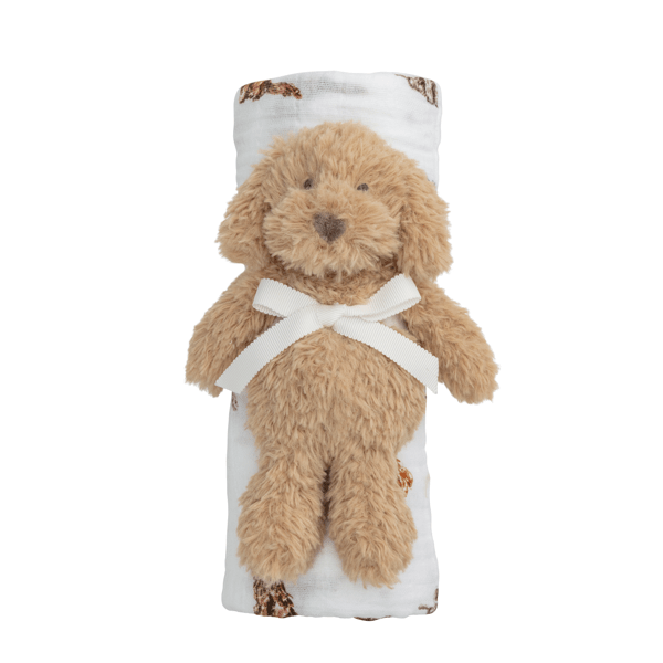 Swaddle & Rattle Set