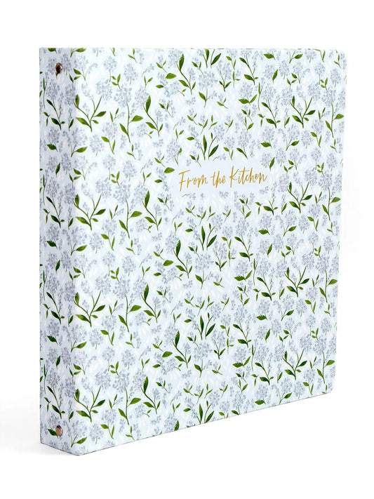 Hydrangea Recipe Binder