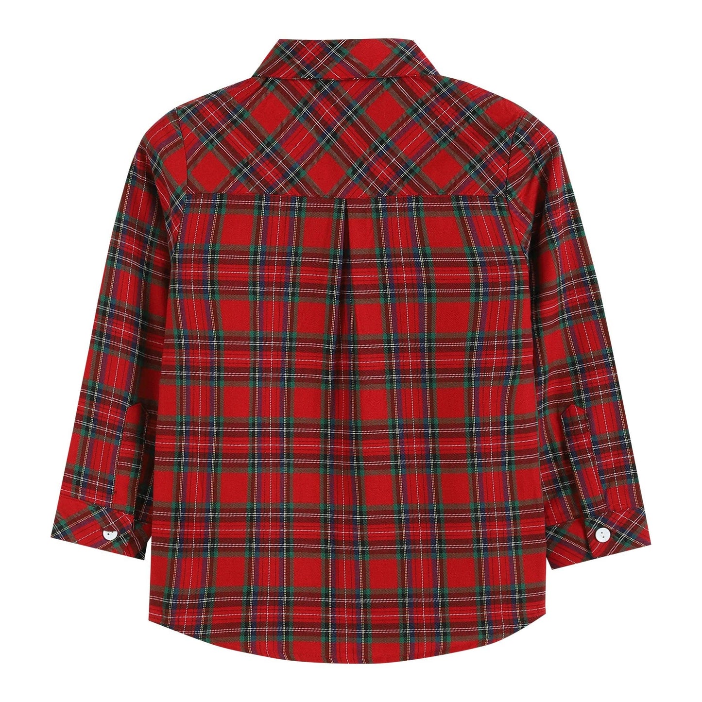 Christmas Tartan Plaid Dress Shirt