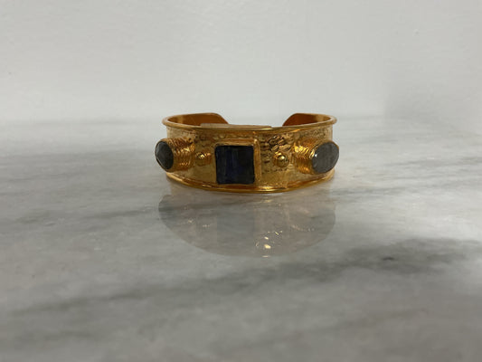 Vivienne Slate Stone Cuff