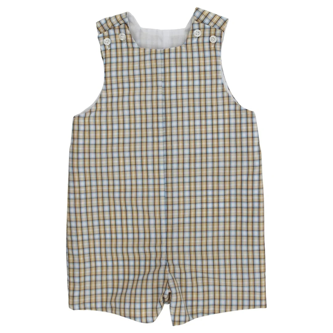 Pecan Plaid John-John