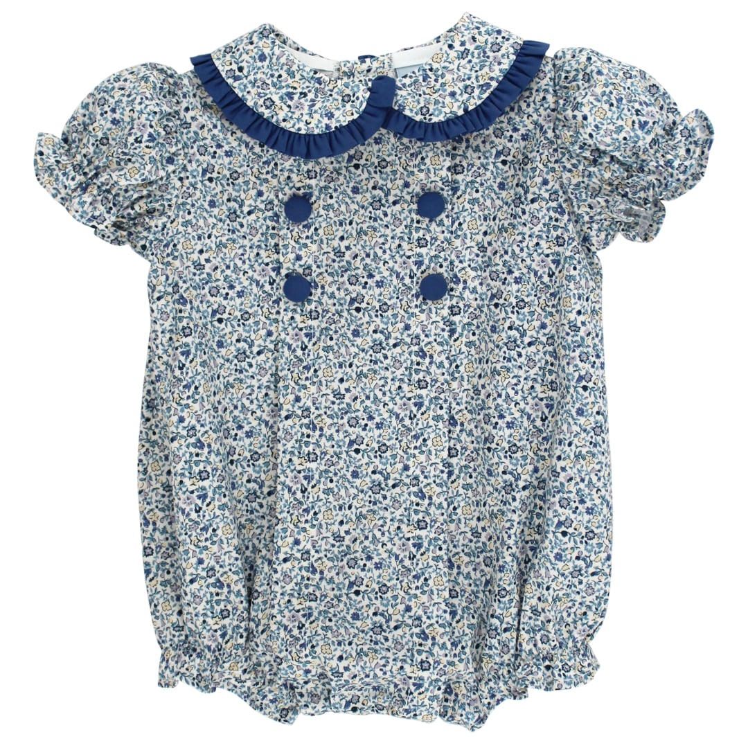 Posh Posies w/ Cornflower, Girls Bubble Short