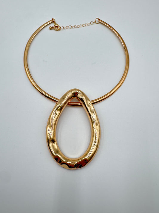 Gold Cannes Necklace