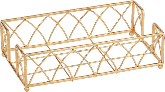 Gold Guest Napkin Caddy