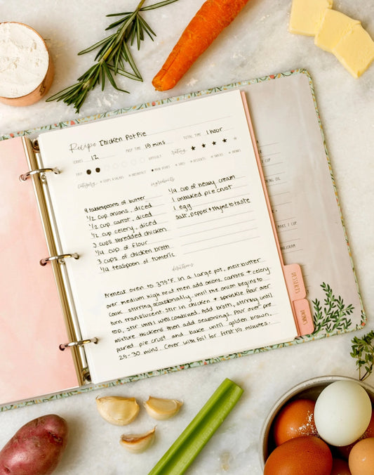 Petite Recipe Page Refill
