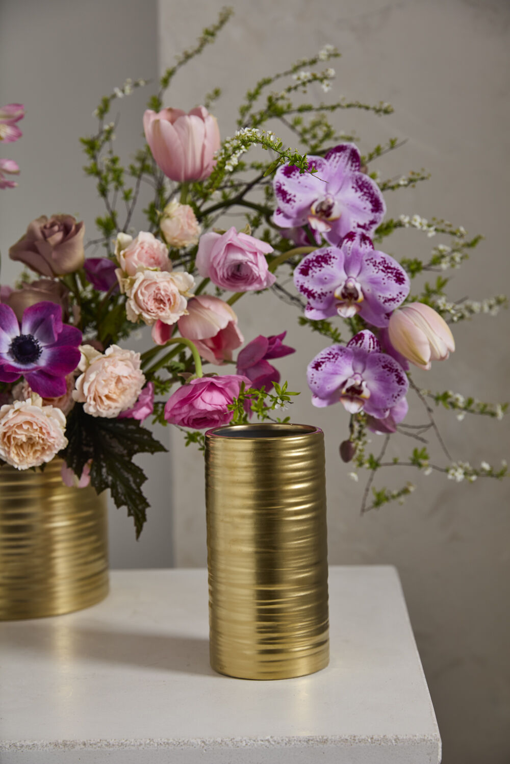 Gold Everest Vase
