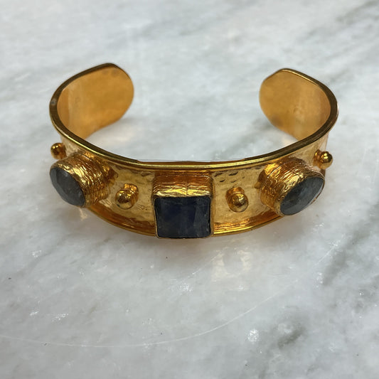 Vivienne Slate Stone Cuff