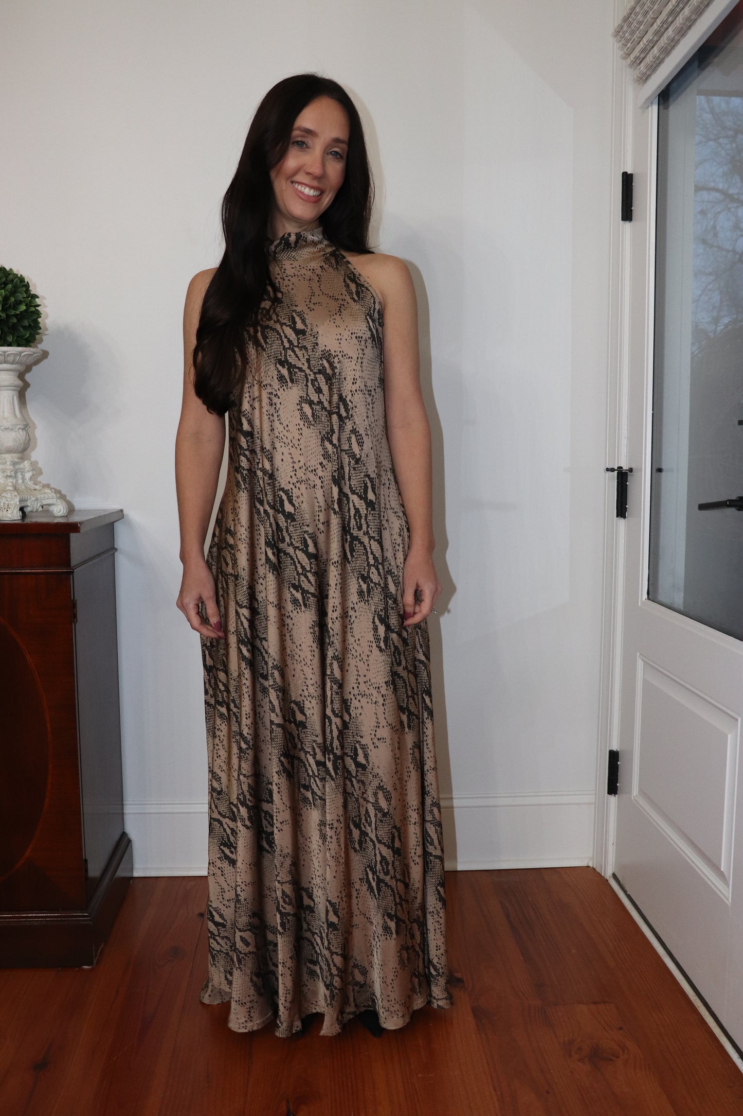 Python Maxi Dress