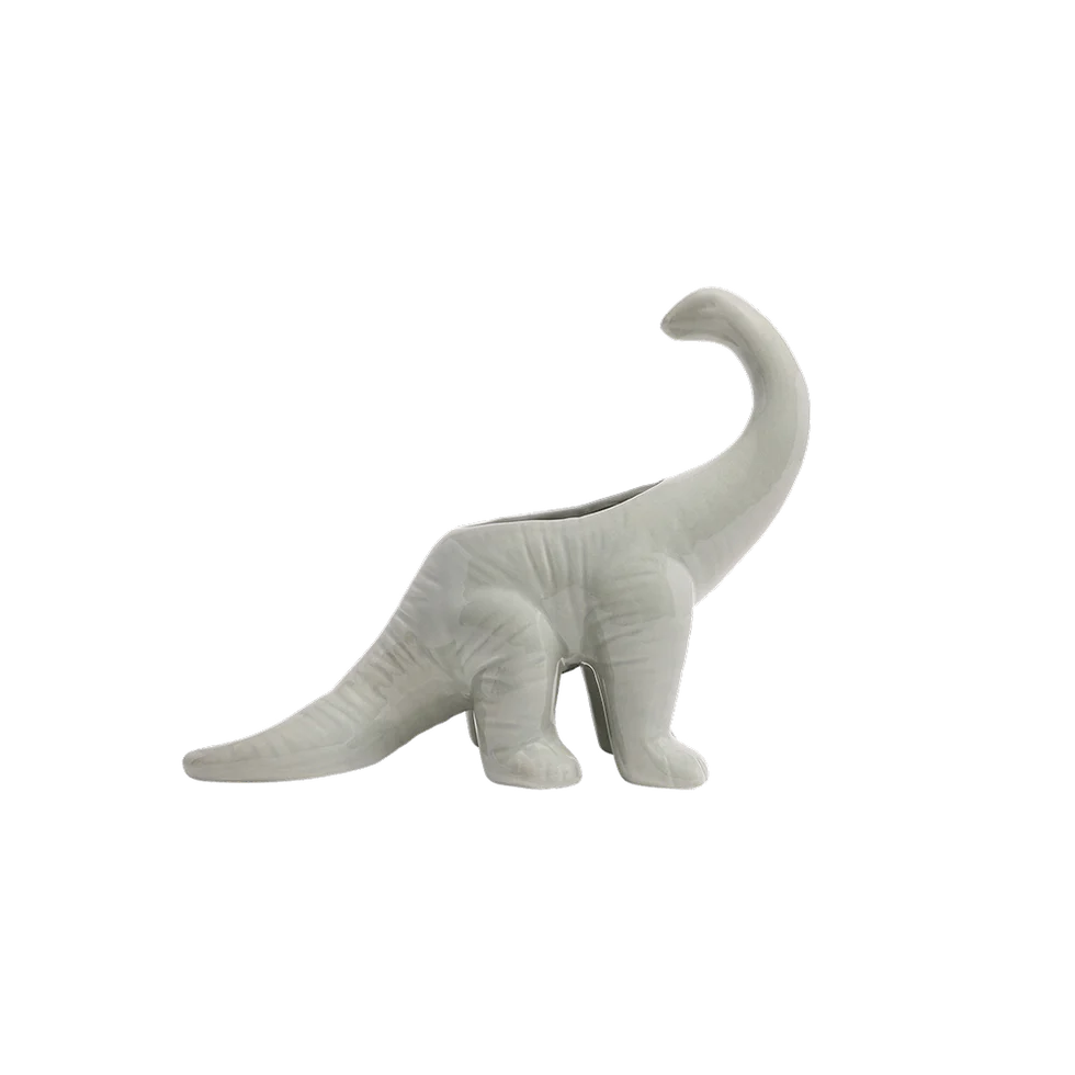 Brontosaurus Ceramic Indoor Plant Pot