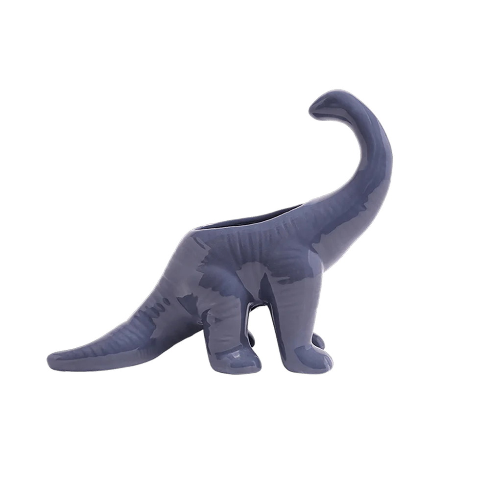 Brontosaurus Ceramic Indoor Plant Pot
