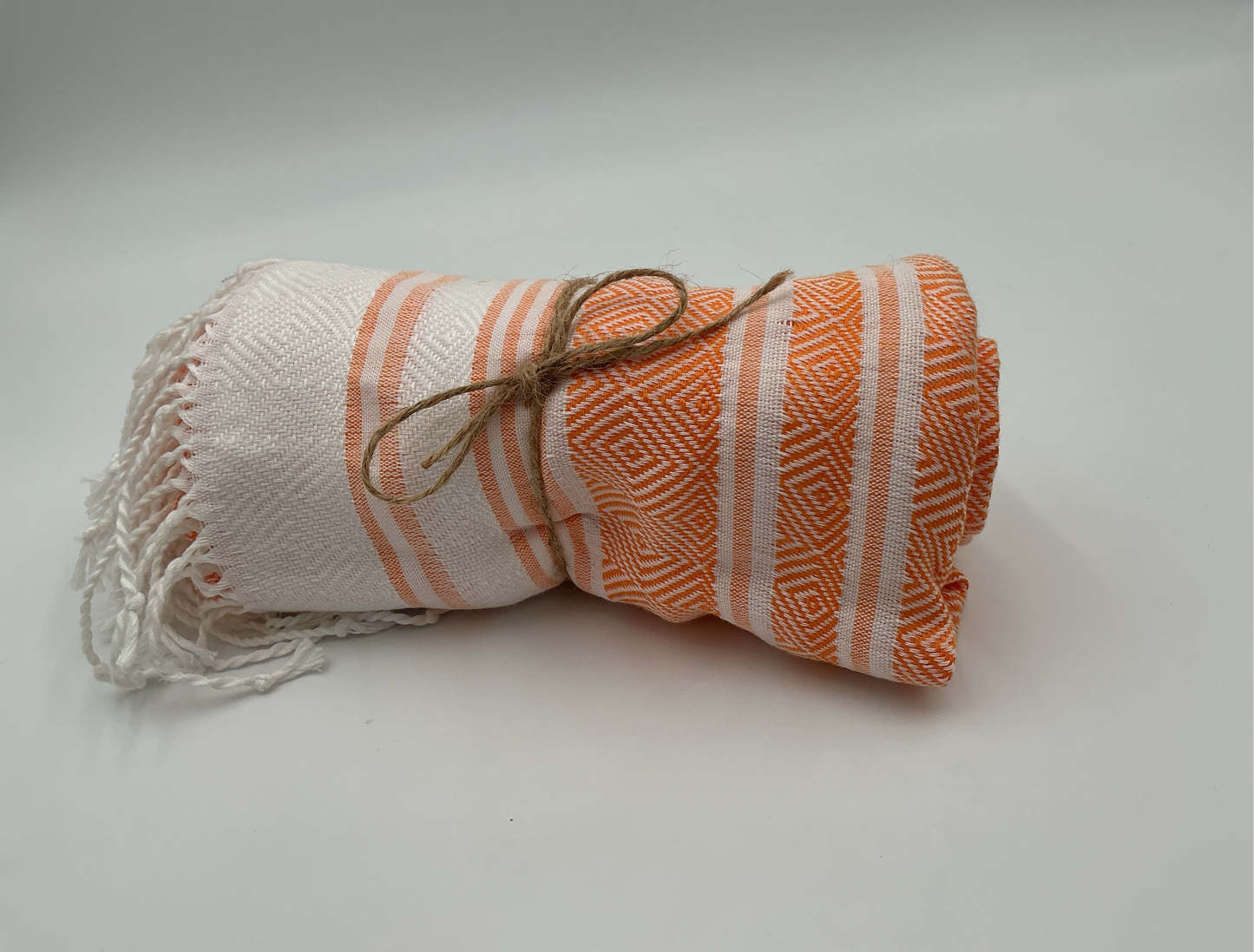 Turkish Beach Towel Orange