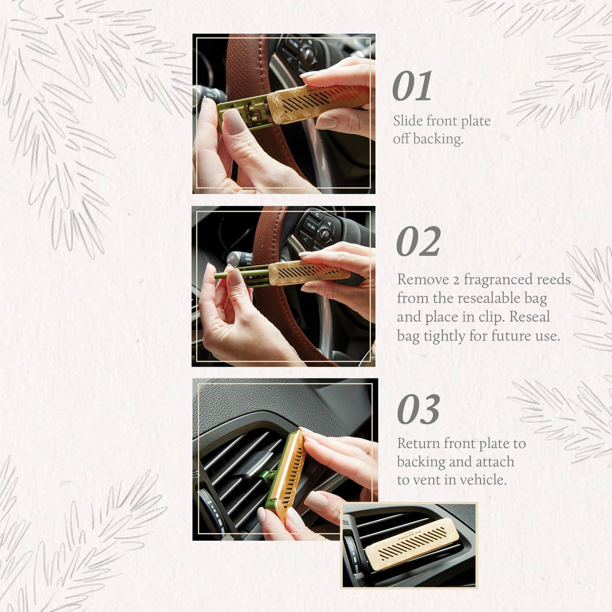 Fraiser Fir Car Diffuser Refill