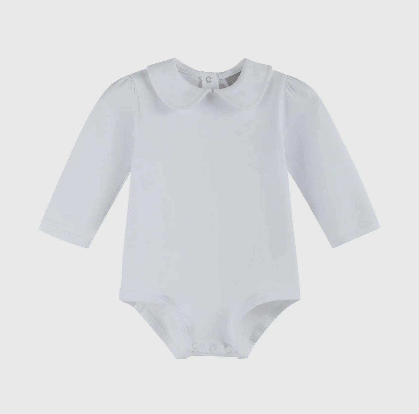 The Perfect White Long Sleeve Onesie