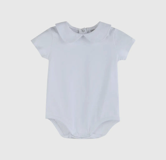 The Perfect White Short Sleeve Onesie