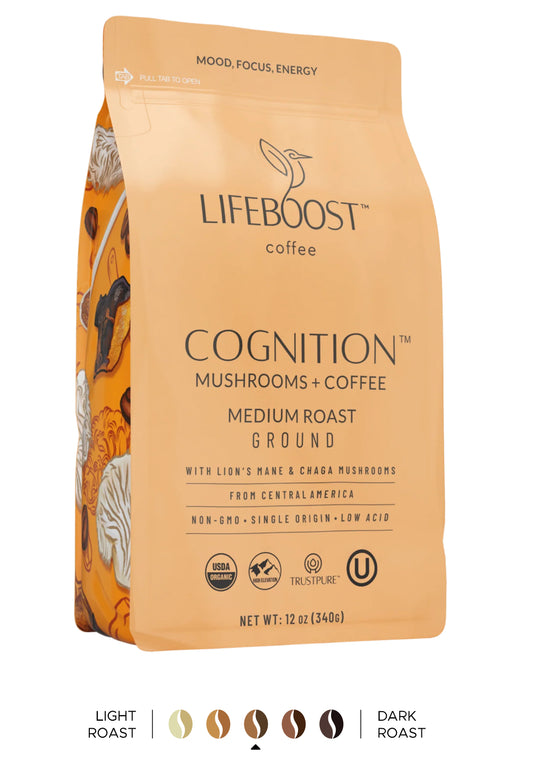 Lifeboost Coffee Ground Cognition Mushroom
