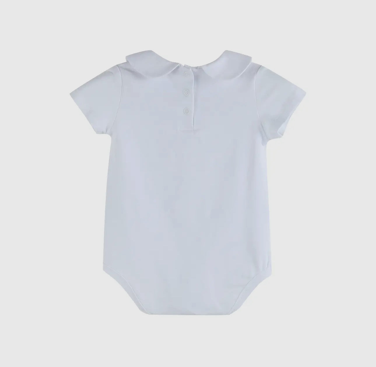 The Perfect White Short Sleeve Onesie