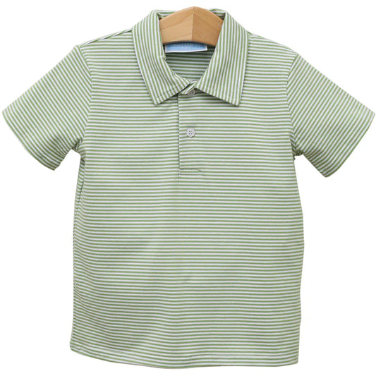 Henry Polo- Green Stripe