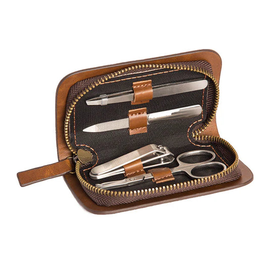 Manicure Set Brown