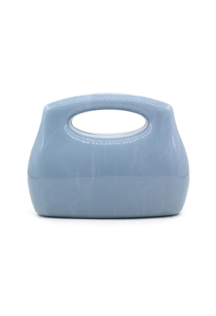 Andrea Acrylic Purse Blue