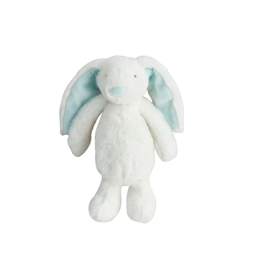 Mini Bunny Plush White Blue