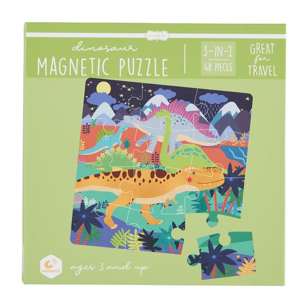 Magnetic Puzzle Book Dino