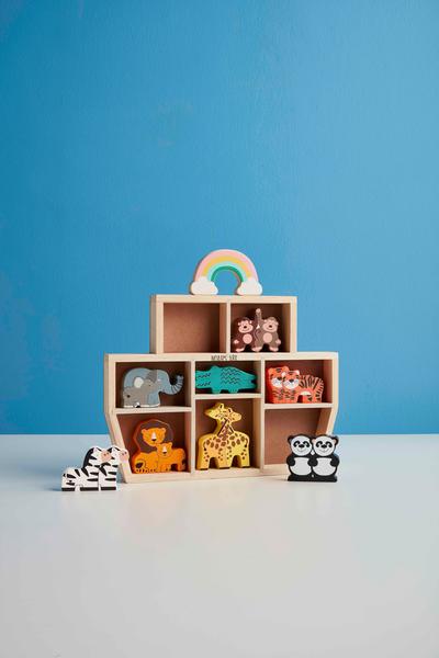 Noah's Ark Wood Toy Set
