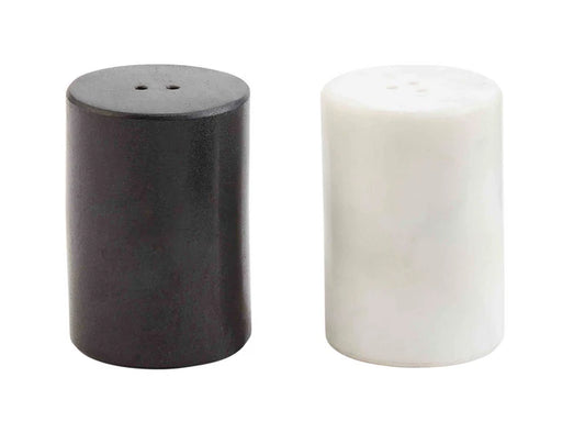 Black and White Salt/Pepper Shakers