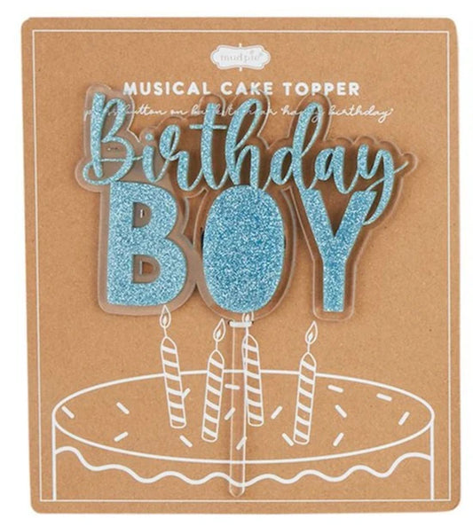 Boy Birthday Topper