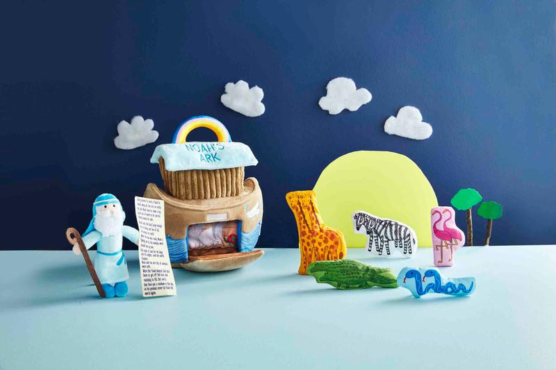 Noah's Ark Plush Set