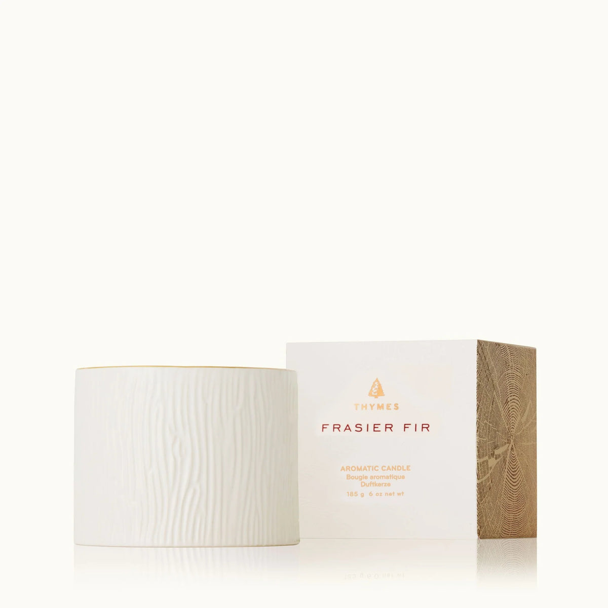 6 oz Petite Gilded Ceramic, Frasier Fir