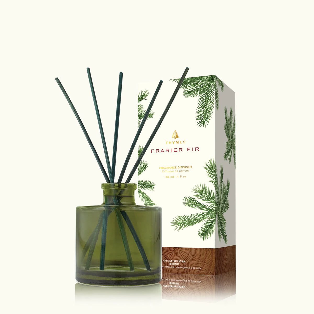 4 oz Petite Green Reed Diffuser, Frasier Fir