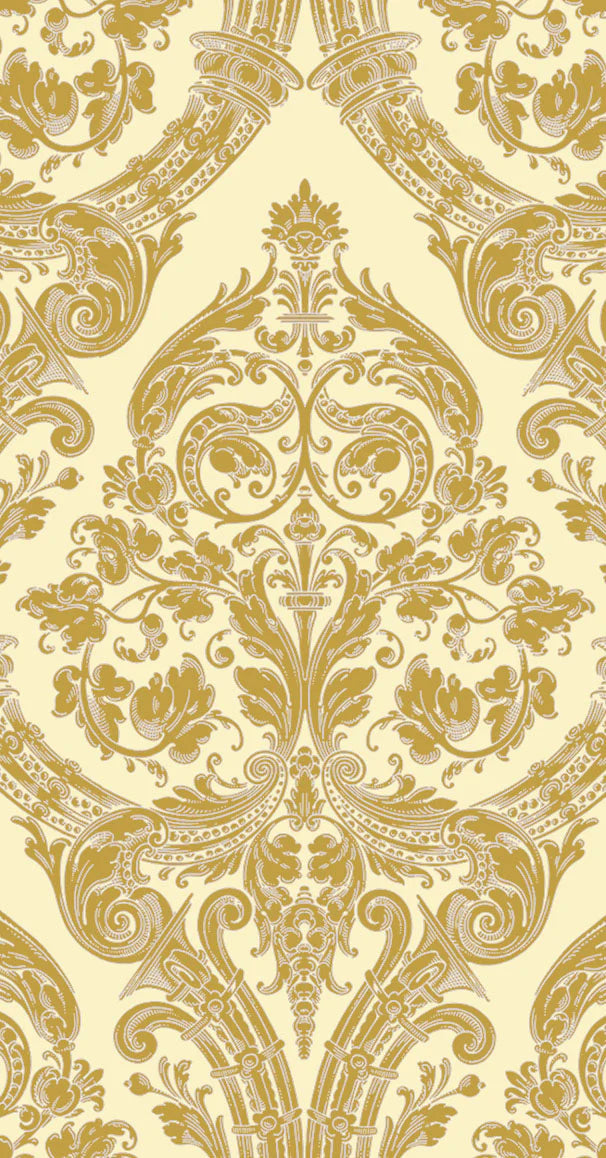 Guest Napkins Grandeur Gold Creme