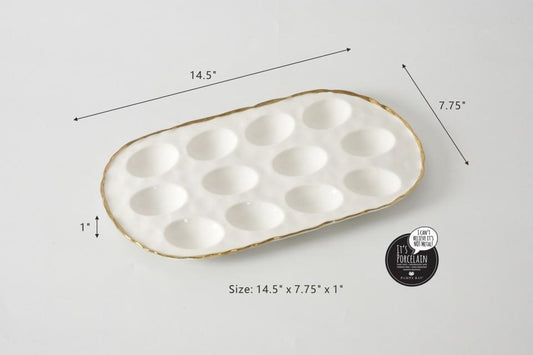 Oval Deviled Egg Tray