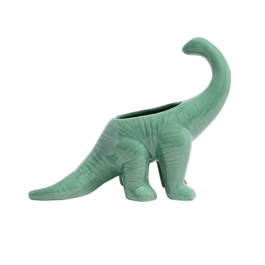 Brontosaurus Ceramic Indoor Plant Pot