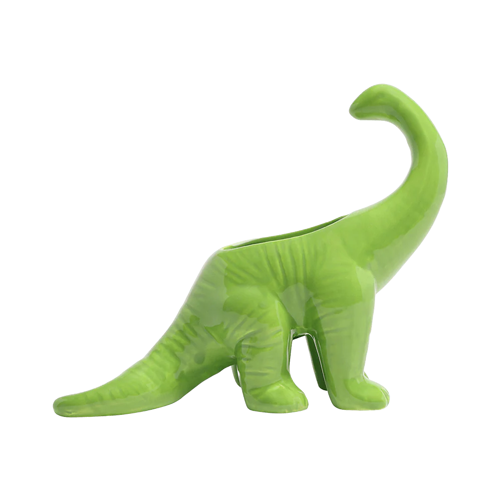 Brontosaurus Ceramic Indoor Plant Pot