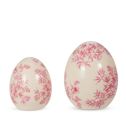 Pink Floral Eggs