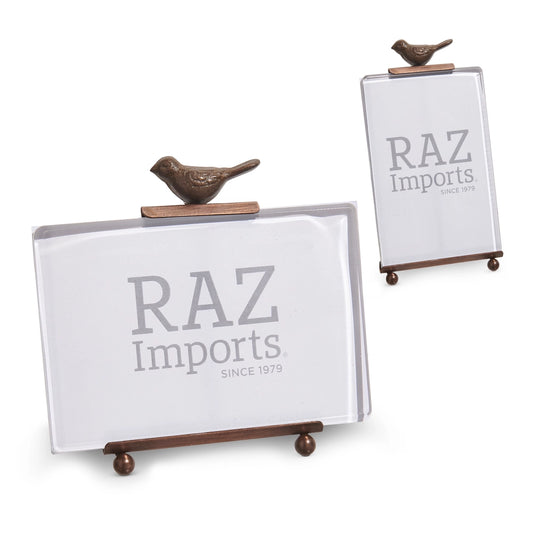 Bronze Bird Picture Easel 6”