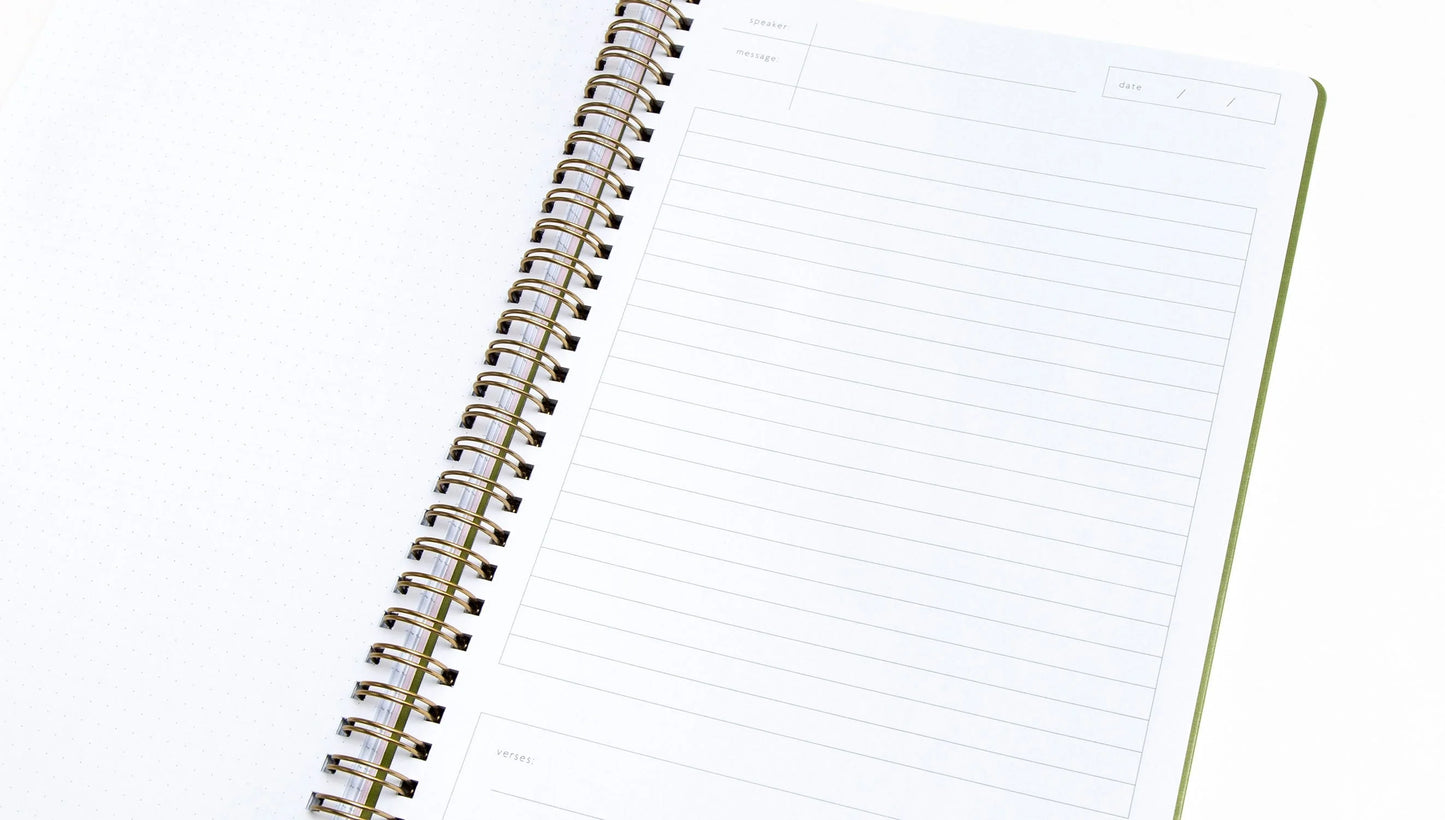 Church Notes Notebook