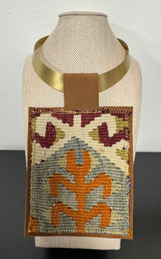 Kilim Pendant Necklace