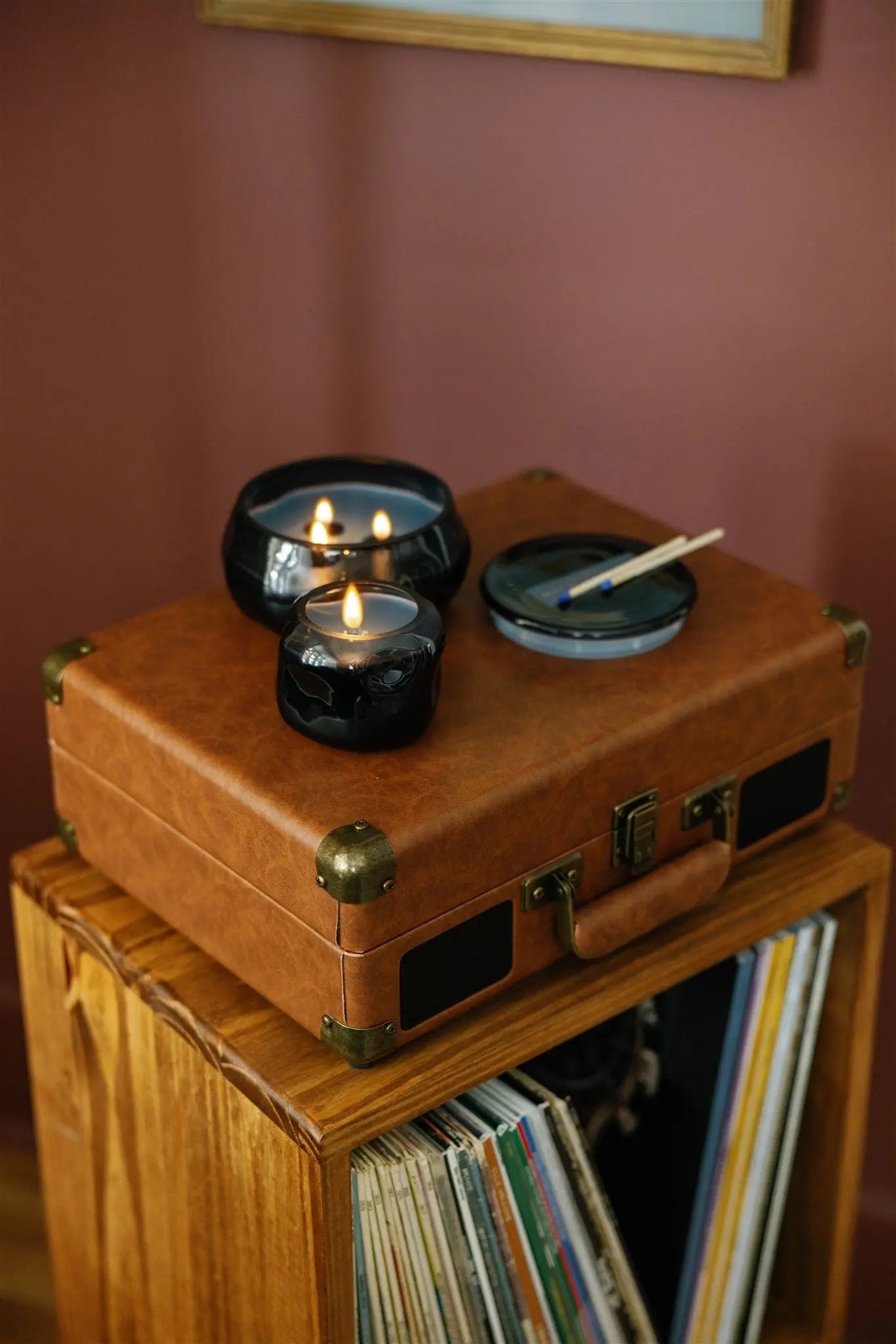 Rosewater Santal - Basalt 10 oz Candle