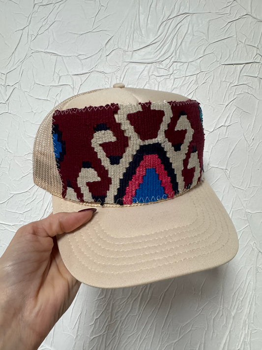 Kilim Patch Trucker Hat