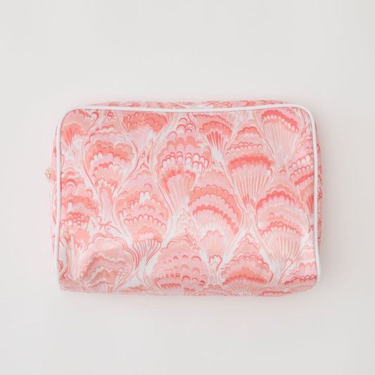 Large Toiletry Bag Pink Shell