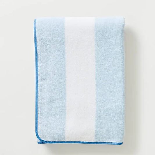Beach Towel Blue stripe