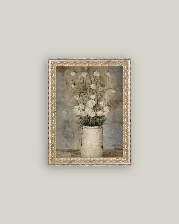8x10 Long Stem White Roses