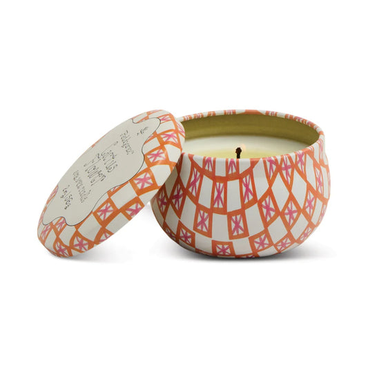 Cactus Flower - Printed Tin 2oz Candle
