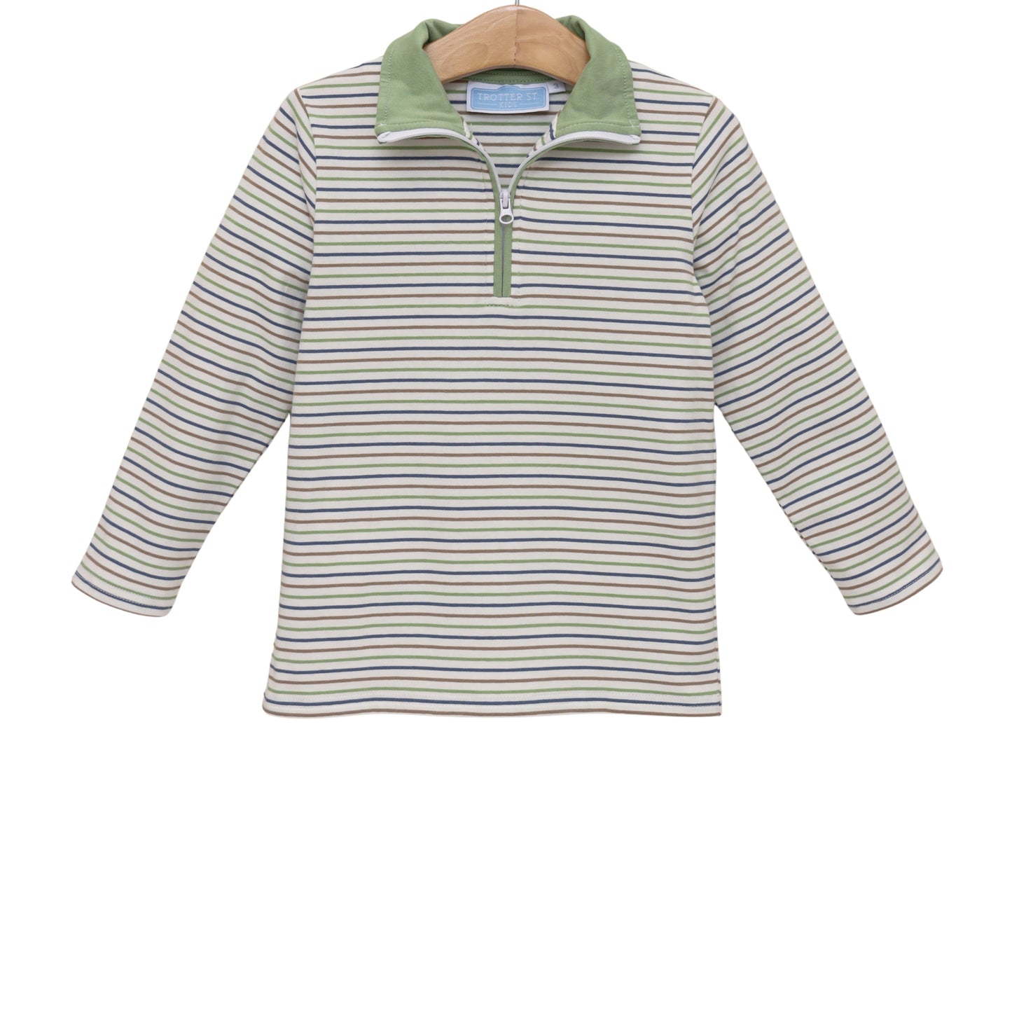 Tucker Pullover- Pine Cove Stripe