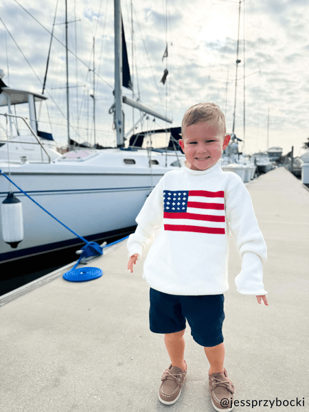 Flag Rollneck Sweater